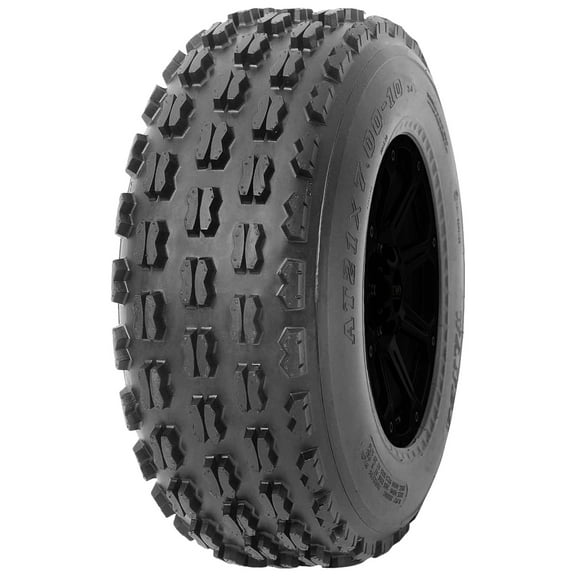 19x7-8 Vision P327 Journey ATV 28F Load Range B Black Wall Tire
