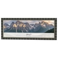 thumbnail image 1 of 19x7 Frame Black Bamboo Solid Wood Picture Frame Width 1.5 Inches | Interior Frame Depth 0.5 Inches, 1 of 8