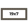 thumbnail image 1 of 19x7 Frame Black Bamboo Solid Wood Picture Frame Width 1.5 Inches | Interior Frame Depth 0.5 Inches, 1 of 8