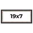thumbnail image 1 of 19x7 Frame Silver Real Wood Picture Frame Width 1.25 Inches | Interior Frame Depth 0.75 Inches |, 1 of 8