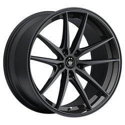 1 Konig 19x8.5 5X4.50 +45 37B Oversteer Gloss Black Wheel Rim