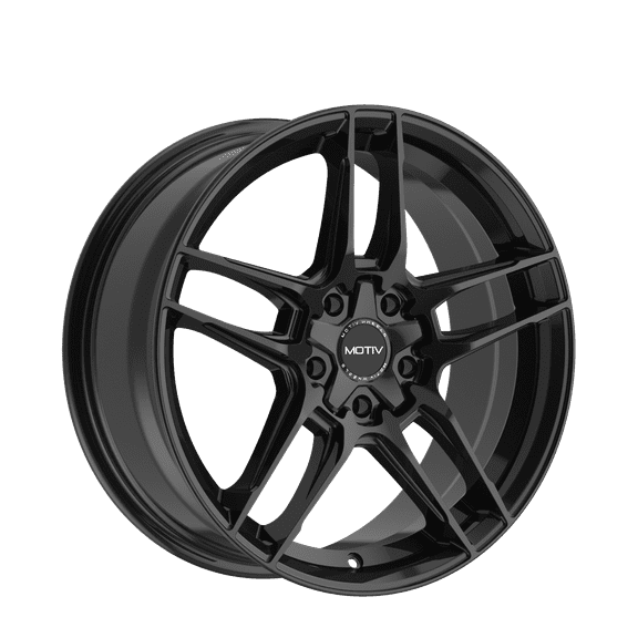19x8.5 Motiv 434B Matic Gloss Black Wheel 5x4.5 (40mm)