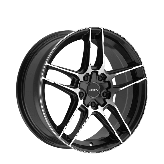 19x8.5 Motiv 434MB Matic Machined Black Wheel 5x108/5x4.5 (40mm)