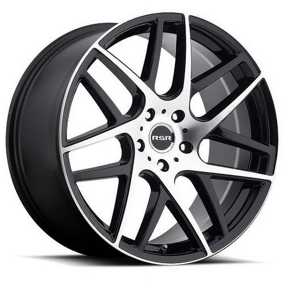 19x8.5 RSR R702 Black Machined Wheel 5x120 (38mm)