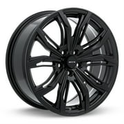 19x8.5 RTX Black Widow Satin Black Wheel 5x4.5 38mm
