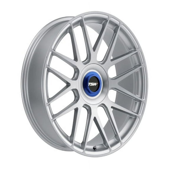 19x8.5 TSW HOCKENHEIM-T SILVER W/ MILLED SPOKE Wheel 5x108 (40mm)