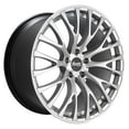 thumbnail image 1 of 19x9.5 Advanti Racing 77S Fastoso Silver W/Undercut Wheel 5x4.5 (+35mm), 1 of 5