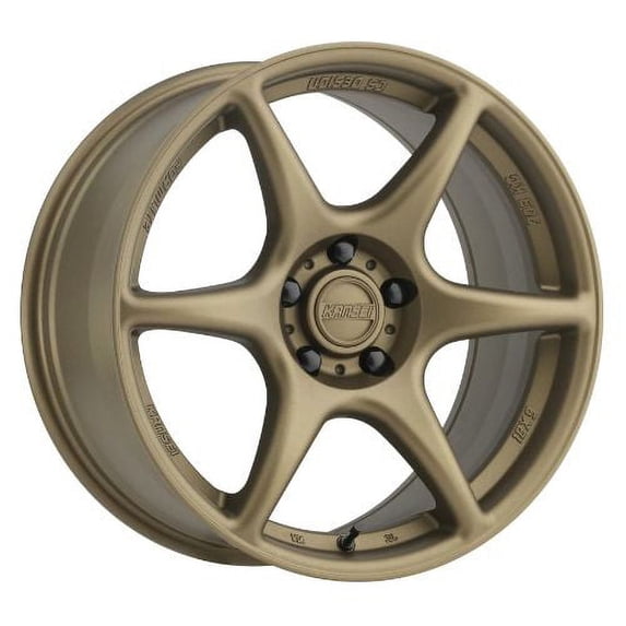 19x9.5 Kansei K11B Tandem Textured Bronze Wheel 5x4.5 (22mm)