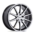 thumbnail image 1 of 19x9.5 TSW TW004 Canard Gloss Black W/ Machined Face Wheel 5x4.5 (40mm), 1 of 2