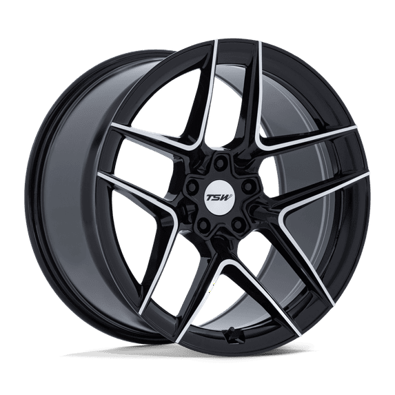 19x9.5 TSW TW008 Slipstream Matte Black Wheel 5x4.5 (40mm)