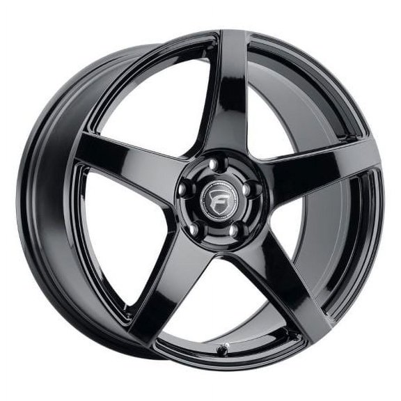 19x9 Forgestar F111 CF5 Gloss Black Wheel 5x4.5 (35mm)