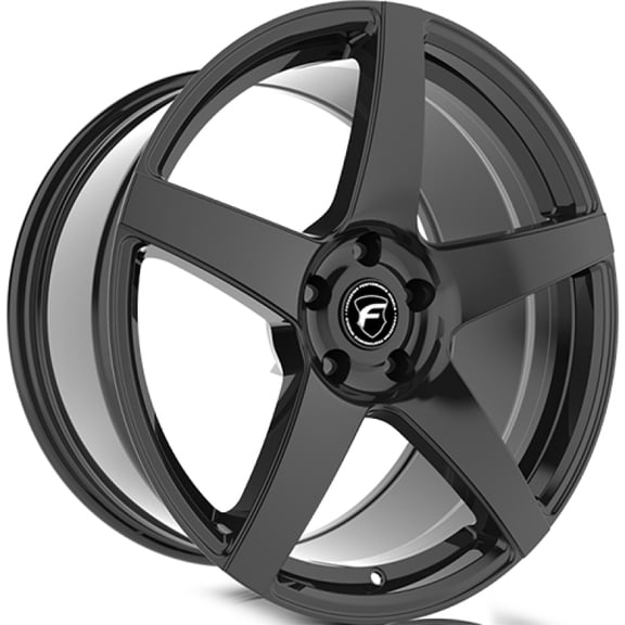 19x9 Forgestar F111 CF5 Gloss Black Wheel 5x4.5 (35mm)