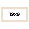thumbnail image 1 of 19x9 Frame White Real Wood Picture Frame Width 1.5 inches | Interior Frame Depth 0.5 inches | Barn, 1 of 8