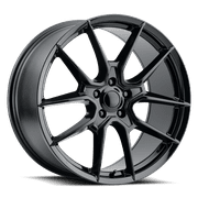 19x9 Voxx Replica Mustang GT5 Dark Horse Gloss Black Wheel 5x4.5 45mm