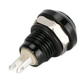 1A 24V 8mm Mini Waterproof Car Momentary Push Button Power Switch Zinc