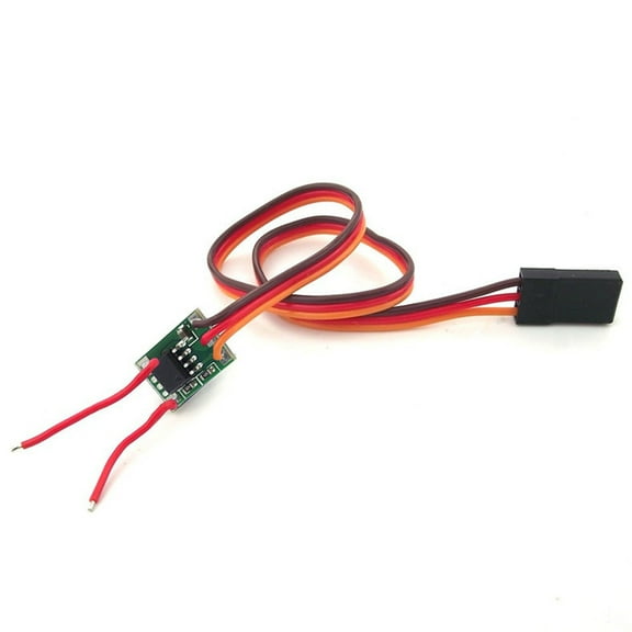 1A Micro Electronic Bidirectional Positive and Negative DC Speed Controller Brush Speed Regulator for Mini Car Model Aircraft