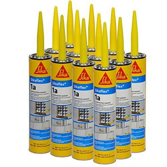 1A Polyurethane Premium Grade High Performance Elastomeric Sealant, 10.1 fl oz Capacity, Aluminum Gray, 12 Tubes$$Tools & Hardware Other