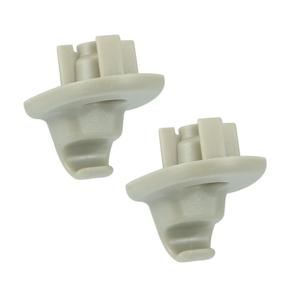 1AR26BD1AA Gray Fits for Jeep Liberty for Dodge Nitro Sun Visor Clip Replacement Retainer Direct 2 Pcs