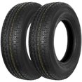 1Autodepot ST205/75R14 ST20575R14 205 75 14 Radial Trailer Tire, 8 Ply