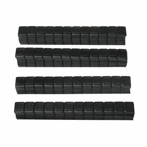 1BOX 1/4 OZ BLACK WHEEL WEIGHTS STICK-ON ADHESIVE TAPE LEAD-FREE 360PCS
