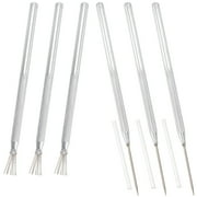 1Bag 2 Style 6PCS Clay Needle Ceramic Detail Tools Pottery Sculpture Needle Detail Tool Clay Modeling Sculpture Playdough Pro Needle Texture Tools for Carving Scraping Modeling & Other