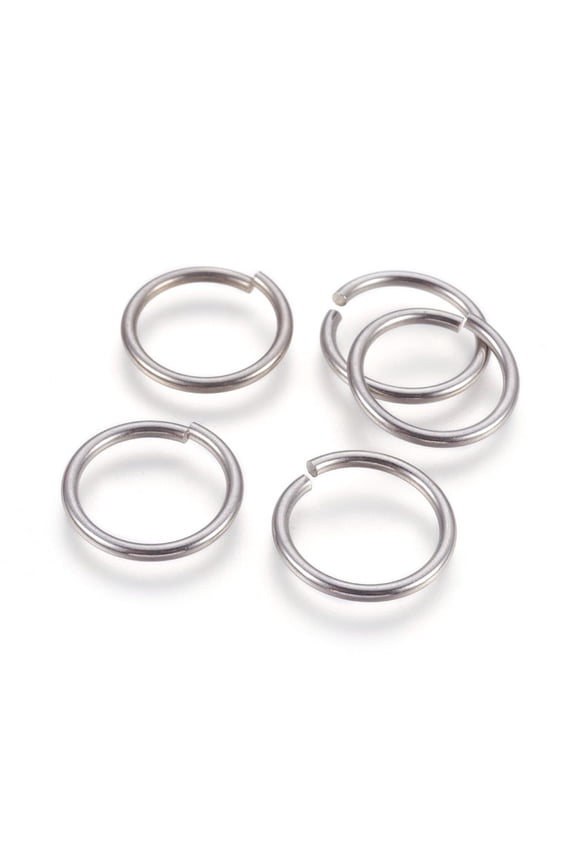 1Bag 304 Stainless Steel Open Jump Rings Stainless Steel Color 12 Gauge 20x2mm Inner Diameter: 16mm 150pcs/bag