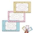 thumbnail image 1 of 1Bag Acrylic Viewfinder Rectangle Mixed Color 84x53x2mm 1bag/set, 1 of 5