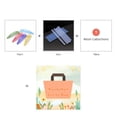 thumbnail image 1 of 1Bag Lucky Bag 10pcs Iron Snap Hair Clips & 10pcs Resine Cabochon & 2 pcs Hot Melt Plastic Glue Sticks Mixed Color 10~105mm, 1 of 8