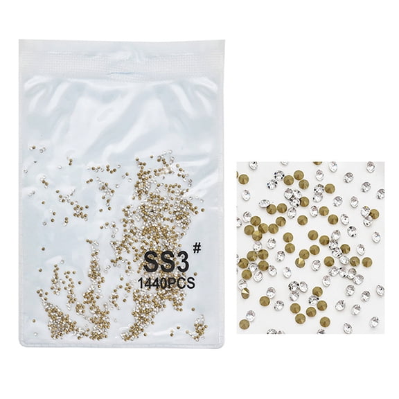 1Bag Mixed Size Resin Nails Stones with Pointed Backs Nails Charm Rhinestones Crafts Nails Art for Nails Enthusiasts