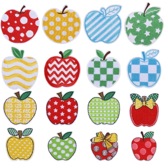 1Bag Polyester Clothing Patches Mixed Color 46~71x46~61x1.3~1.7mm 16pcs/bag handmade