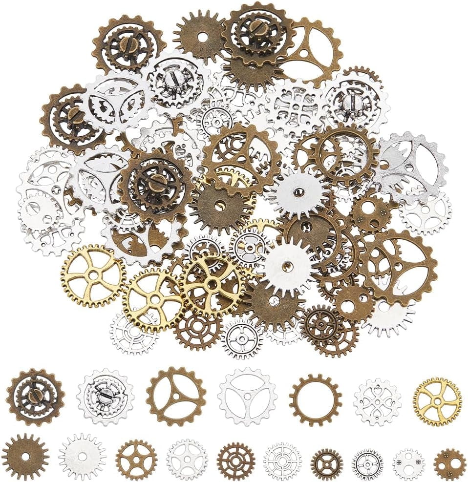 Rainbow Filigree Charms Bulk - Jewelry Making Supplies For Necklaces Bracelets