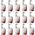 thumbnail image 1 of 1Box 25Pcs Knife Charm Kitchen Charms Halloween Gothic Alloy Enamel Mini Holiday Blood Fake Knives Kitchen Scary Charm for Jewelry Making Charms Findings Necklace Earring Women Adults Craft, 1 of 6