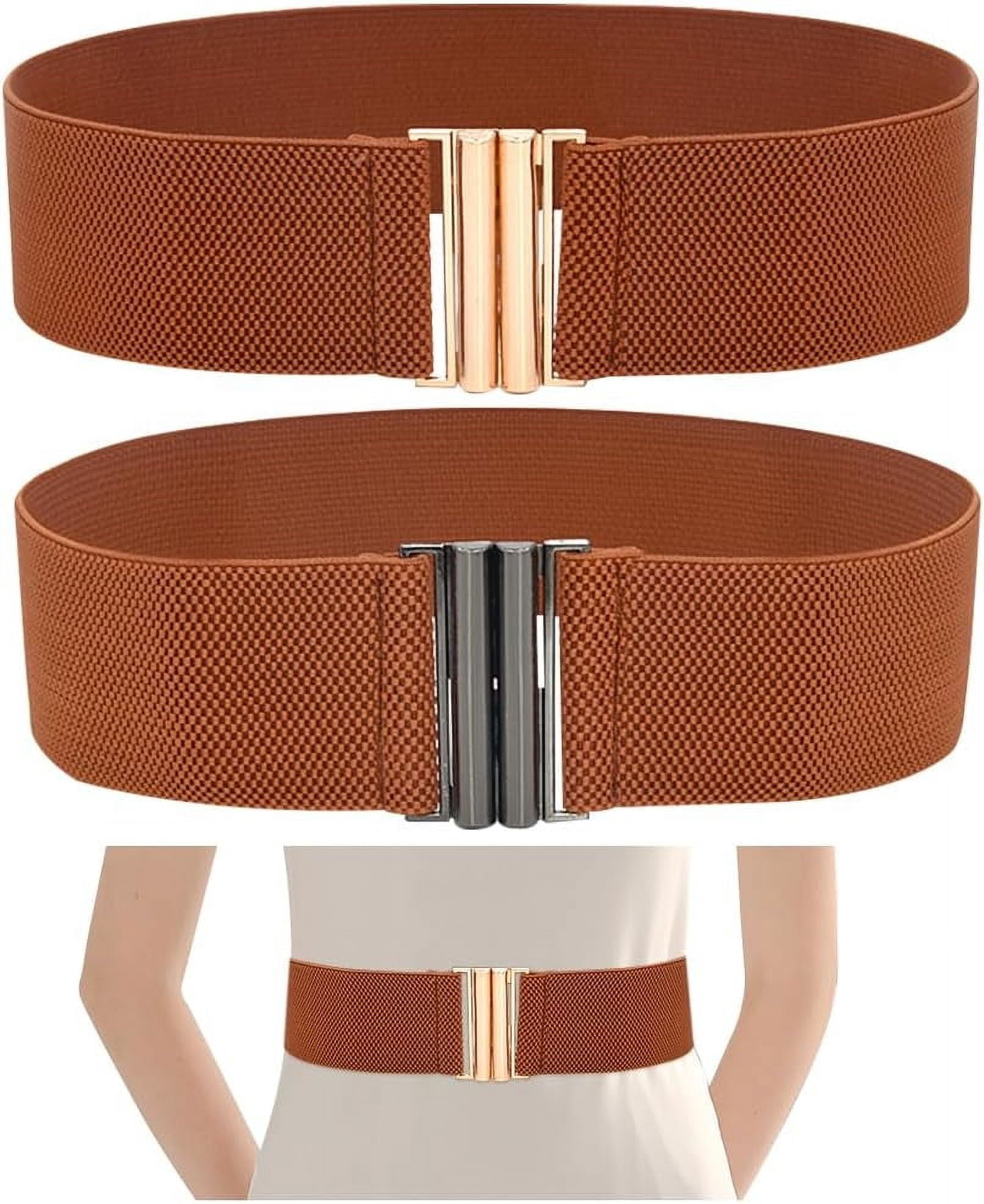 1Box 2pcs Brown Wide Elastic Corset Belts for Women Women  display picture 1