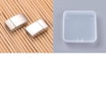 thumbnail image 1 of 1Box 5 Sets 304 Stainless Steel Rectangle Magnetic Clasps with Glue-in Ends Stainless Steel Color 20x12x5mm Hole: 2.5x10mm, 1 of 2
