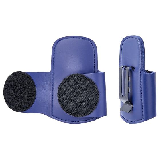 1Box Imitaiton Leather Stethoscope Holder with Iron Clip Midnight Blue Stethoscope Holder Perfect for Physicians Nurses EMT Medical Nursing Student 1PC