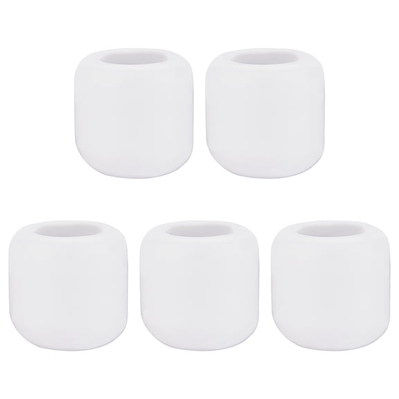 1Box Porcelain Candle Holder Column White 33x31mm 5pcs/box