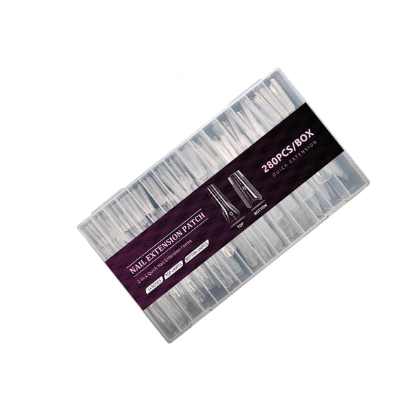 1Box Quick Effect Oval Nails Extensions Easy Application for Busy Lifestyles Enhances Beauty in Minutes