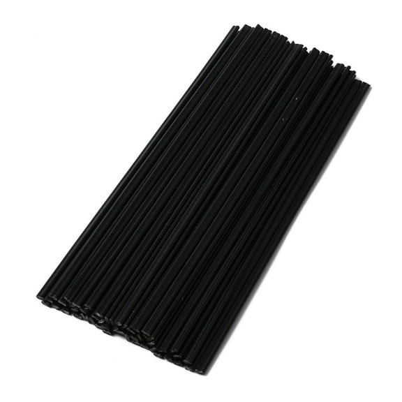 1Bundle ABS Plastic Welding Rods Bumper Repairing Accessories Black 245~247x5.5x2.5mm about 50pcs/bundle