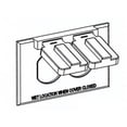 thumbnail image 1 of 1C-Dh-W Wp Cover1-Gangduplex/CombohorizWhite, Orbit Industries Inc, EACH, EA, 1-, 1 of 1