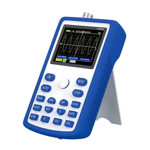 1C15 Professional Digital Oscilloscope 500MS/s Sampling Rate 110MHz Analog Bandwidth Support Waveform Storage ,Professional Designed