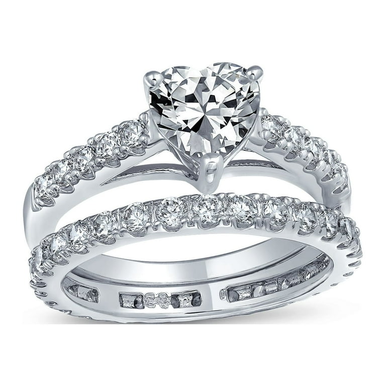 Walmart heart wedding rings shop