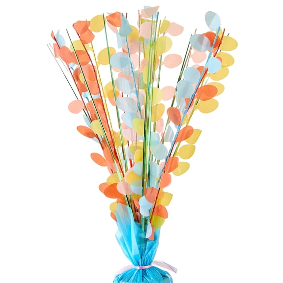 Pastel Foil Eggs Spray Centerpiece, Multicolor, 10.5", Easter by Way To Celebrate