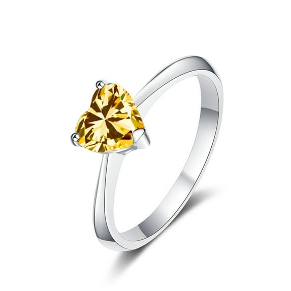 1CT Heart Cut Moissanite Wedding Bands for Women Sterling Silver Anniversary Ring D Color VVS1 Moissanite Rings Diamond Rings with Certificate