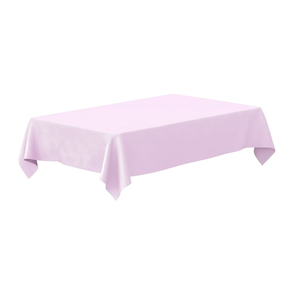 Rectangular 54" x 108" Lilac Plastic Table Cover, by Way To Celebrate