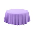 thumbnail image 1 of Round 84" Purple Plastic Table Cover, by Way To Celebrate, 1 of 5