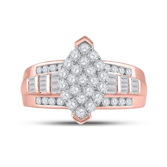 1CTW-DIA FASHION RING