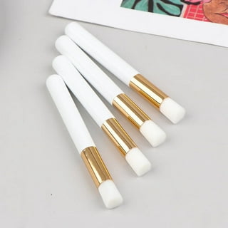 UNIMEIX Mini Blending Brushes for Card Making Bamboo Ink Blending Brushes  Paint Application Tools Blending Brushes for Craft Detail (6 Pack) 6 Pc  Brushes
