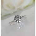 thumbnail image 1 of 1Ct IGI Solitaire Round Cut Certified Lab Grown Diamond/CVD Ring 14K White Gold, 1 of 3