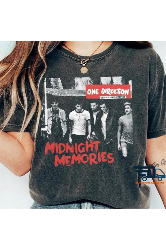 1D One Direction Shirt, One Direction World Tour shirt, Midnight Memories Tour Shirt, 1D T