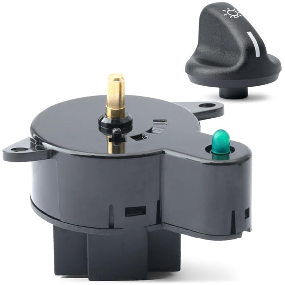 1F2066170 Headlight Switch F2DZ11666A Control Knob Replacement for Ford Ranger for Explorer Sport Trac for Explorer for Mercury Mountaineer for Mazda B4000 B2500 B2300 Replace 3L5T-11654-BA